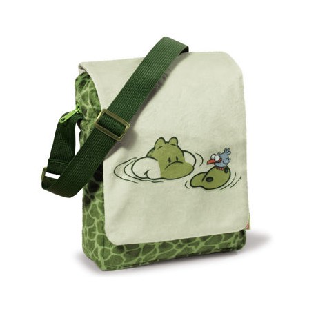 Bolsa de hombro chica cocodrilo peluche