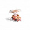 Conejo 15cm con carro caja de regalo