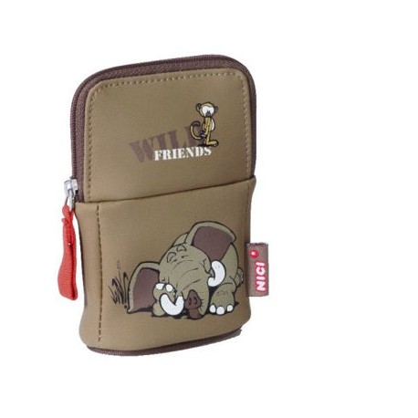 Estuche para celular Elefante y Chango,