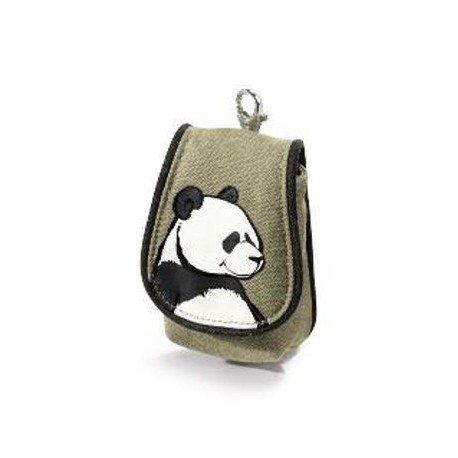 Estuche celular verde Panda