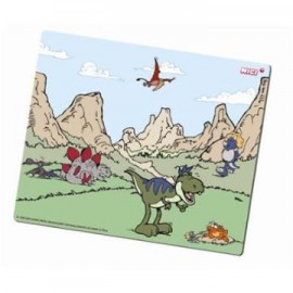 Pad para mouse Dinos with 3D , 22x18cm