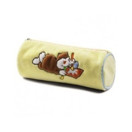 Estuche peluche redondo Hamster.